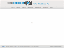 Tablet Screenshot of chrishitchcock.co.za